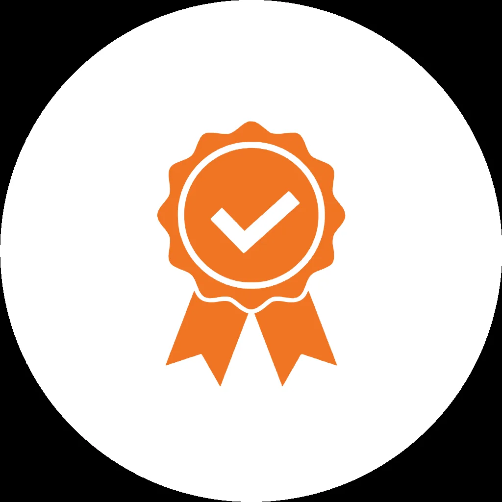 Fire door certification badge - IS:3614 certified - glazed fire door India
