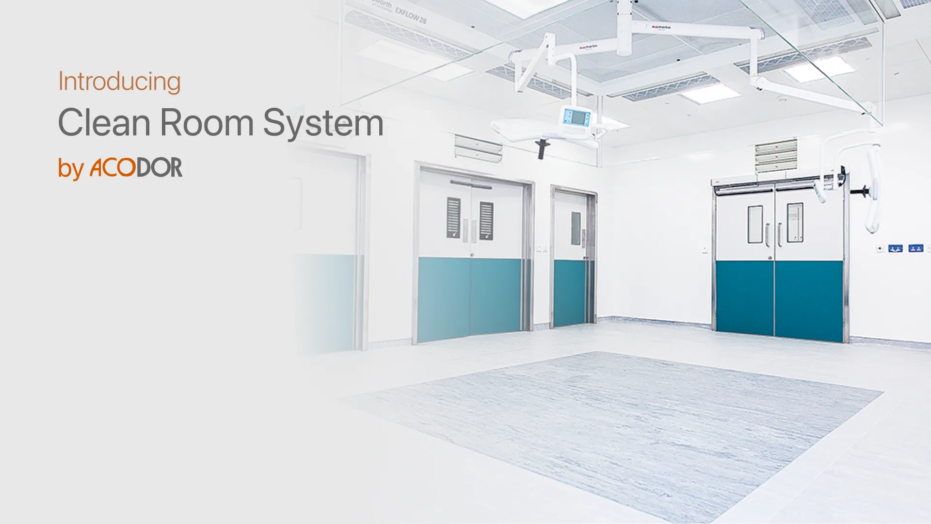 Clean room door system - Acodor India