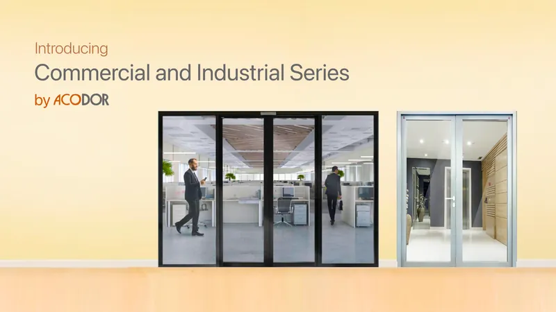 Acodor commercial steel door series