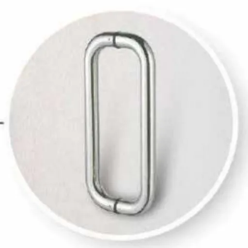 D-type door handle - fire door hardware - glazed fire door India