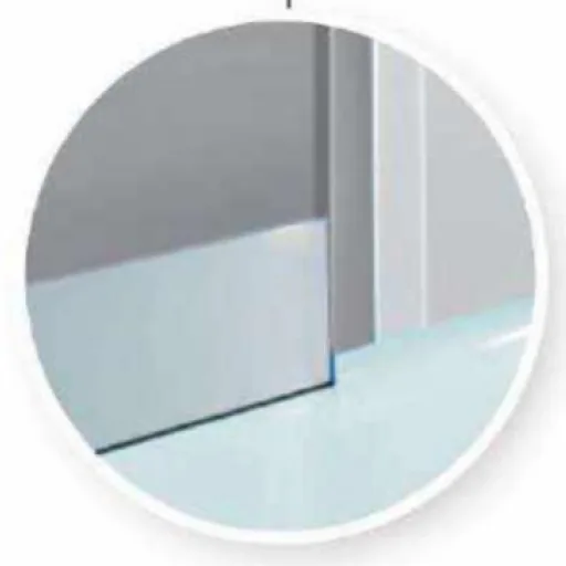Kick plate - door protection hardware - glazed fire door India