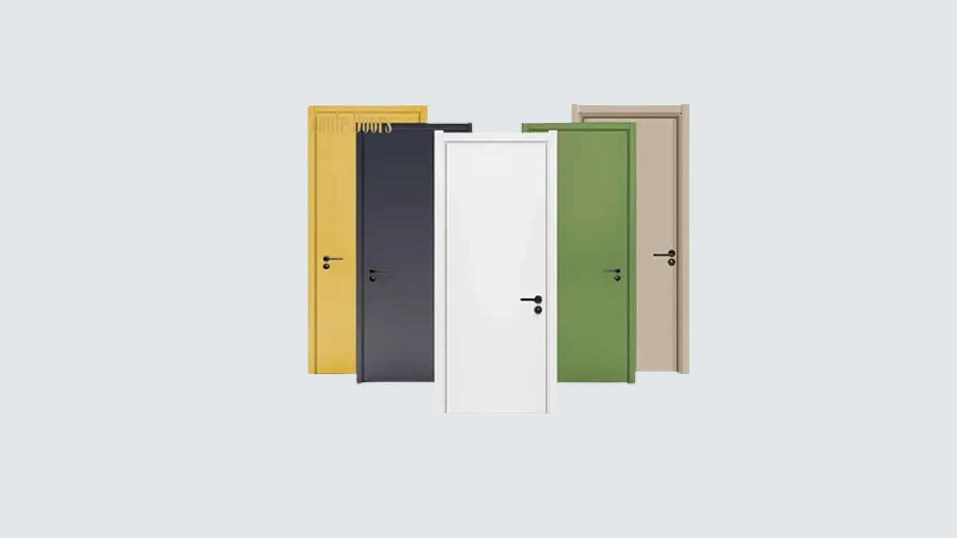 Plain Finish Steel Door