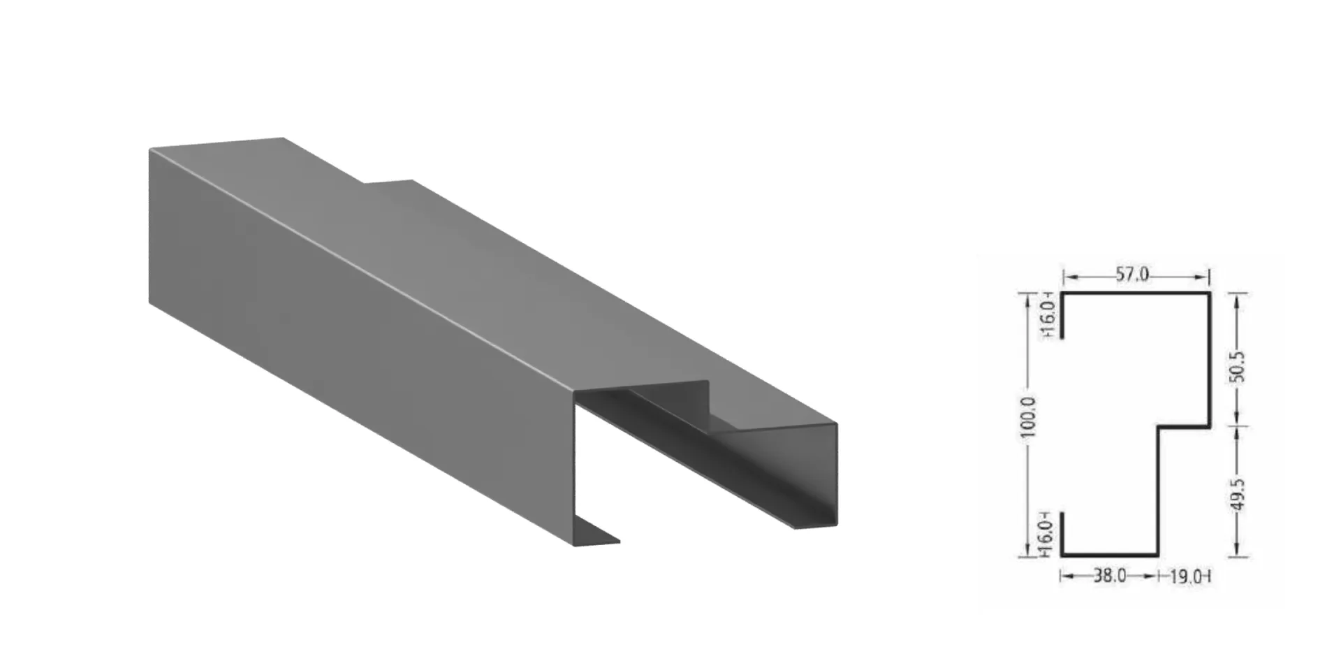 Single rebate frame design - fire door frame - glazed fire door India