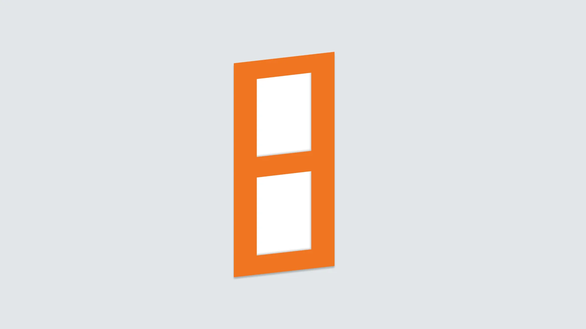 Double half glass door - glazed fire door India