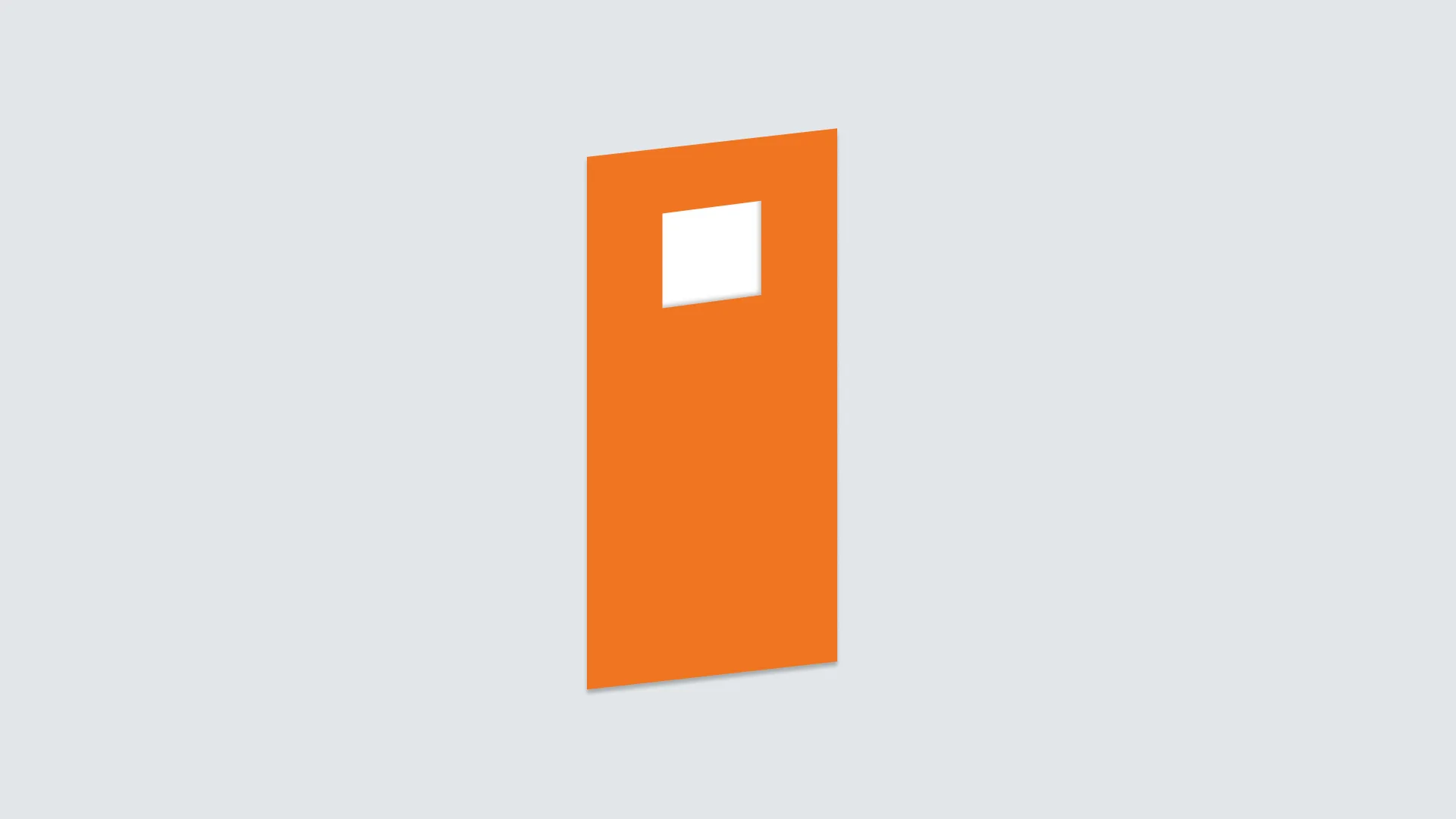 Vision light door elevation - glazed fire door India