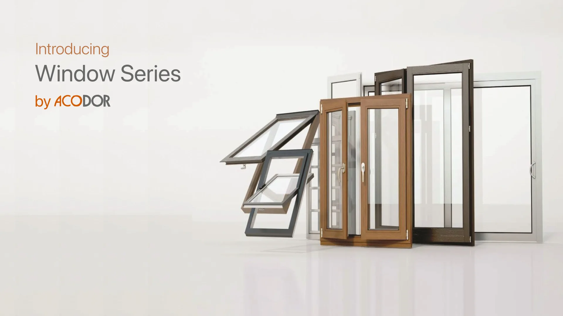Steel window product - Acodor window series